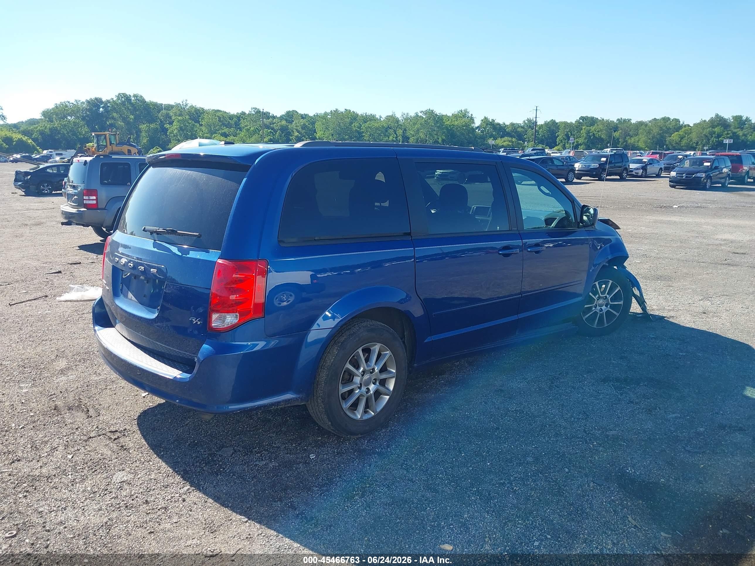2011 Dodge Grand Caravan R/t Blue vin: 2D4RN7DG9BR765616