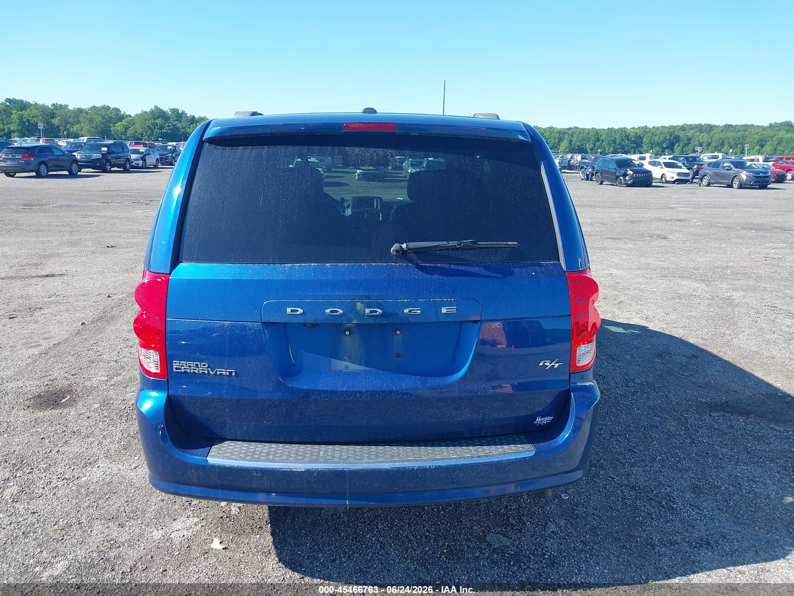 2011 Dodge Grand Caravan R/t Blue vin: 2D4RN7DG9BR765616
