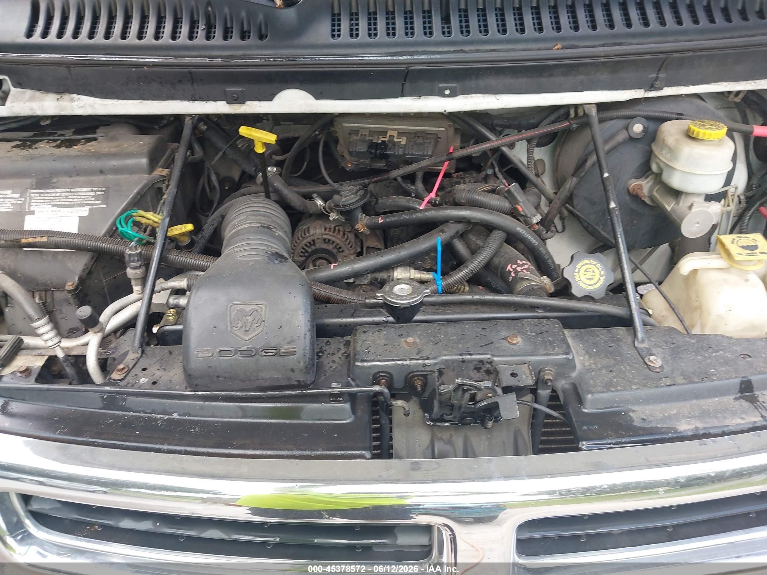2003 Dodge Ram Van 1500 Conversion Black vin: 2D6WB11X03K528530
