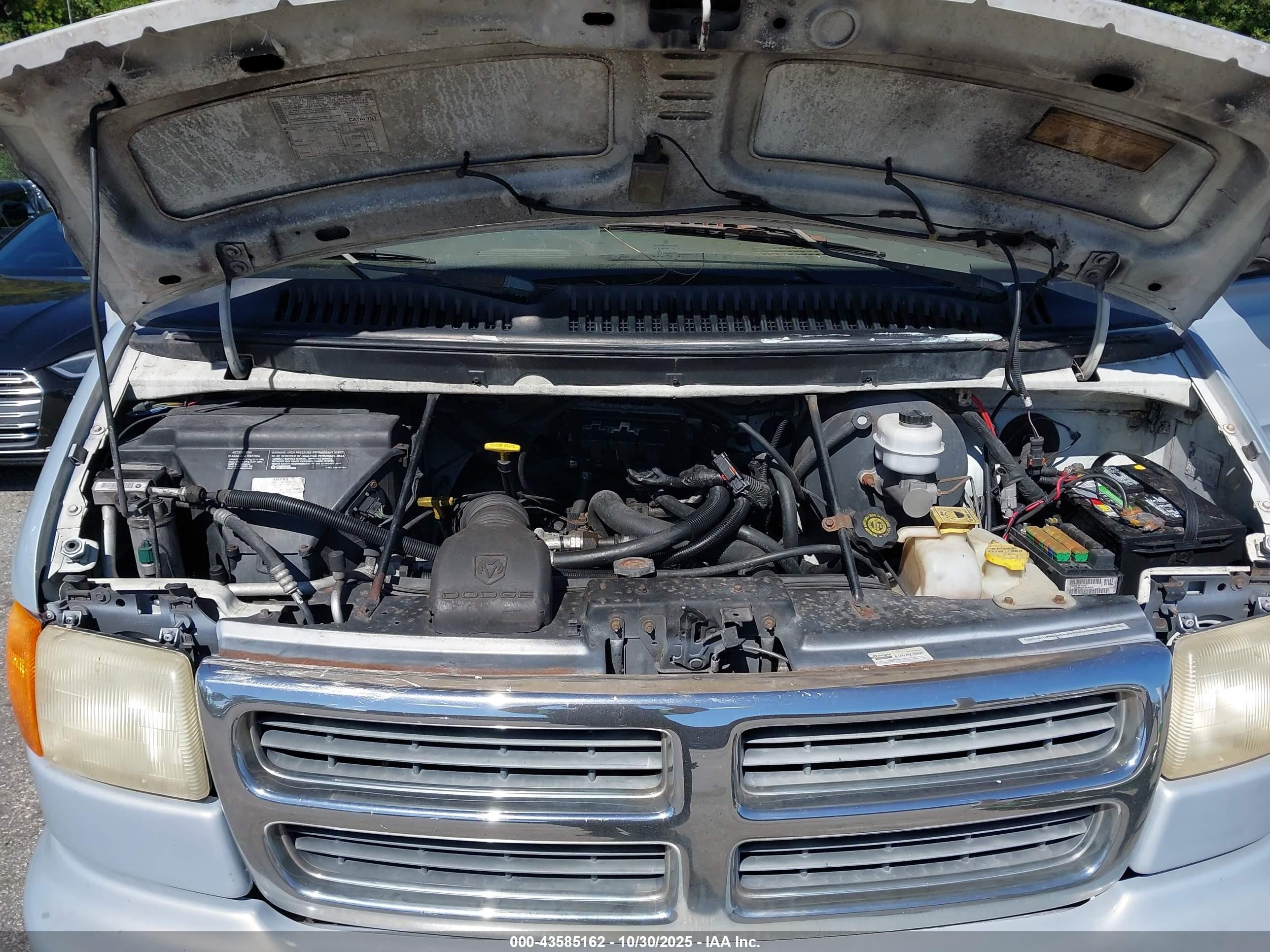 2003 Dodge Ram Van 1500 Conversion Blue vin: 2D6WB11Y43K517605