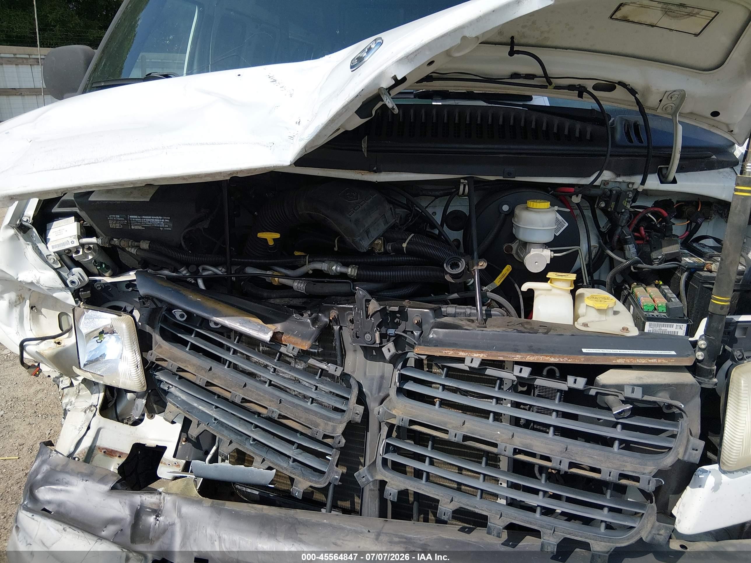 2003 Dodge Ram Van 3500 Conversion White vin: 2D7LB31Z23K526953