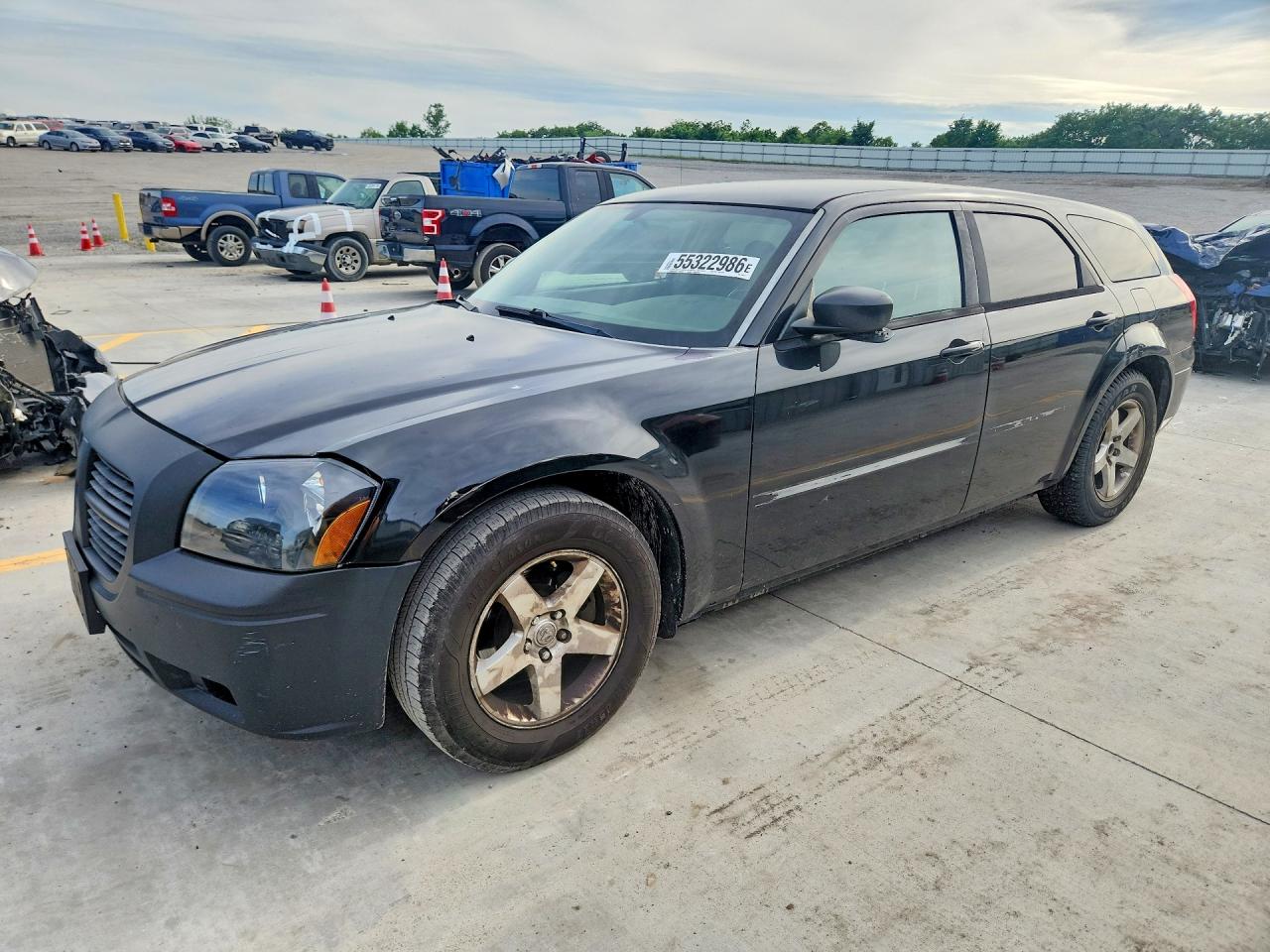 2005 Dodge Magnum Se Black vin: 2D8FV48T85H693275