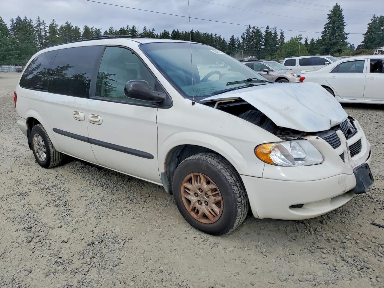 2003 Dodge Grand Caravan El White vin: 2D8GP34L03R110901