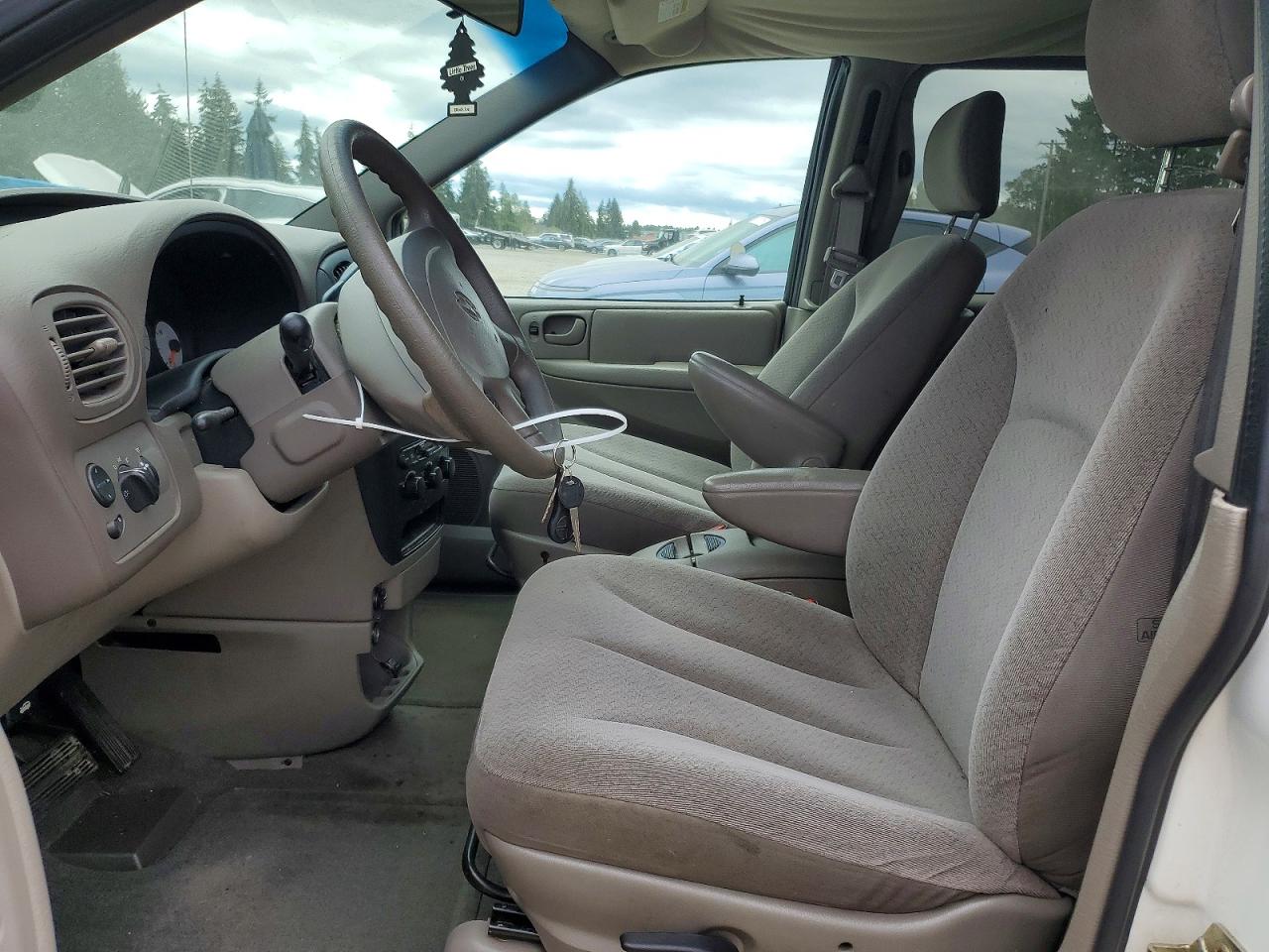 2003 Dodge Grand Caravan El White vin: 2D8GP34L03R110901