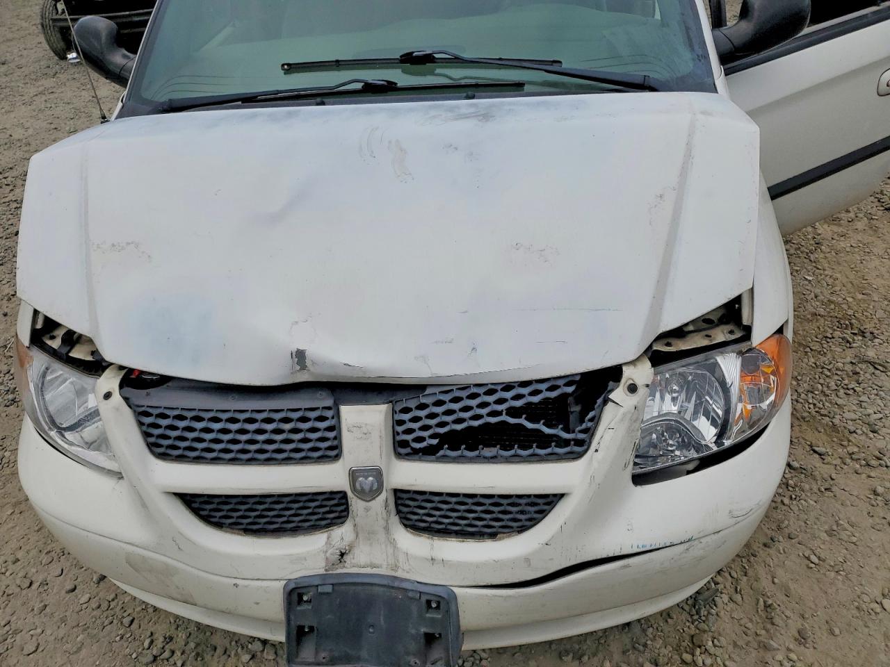 2003 Dodge Grand Caravan El White vin: 2D8GP34L03R110901