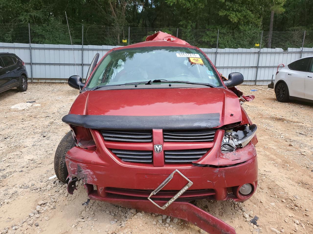 2005 Dodge Grand Caravan Sxt Темно-бордовый vin: 2D8GP44L05R503645