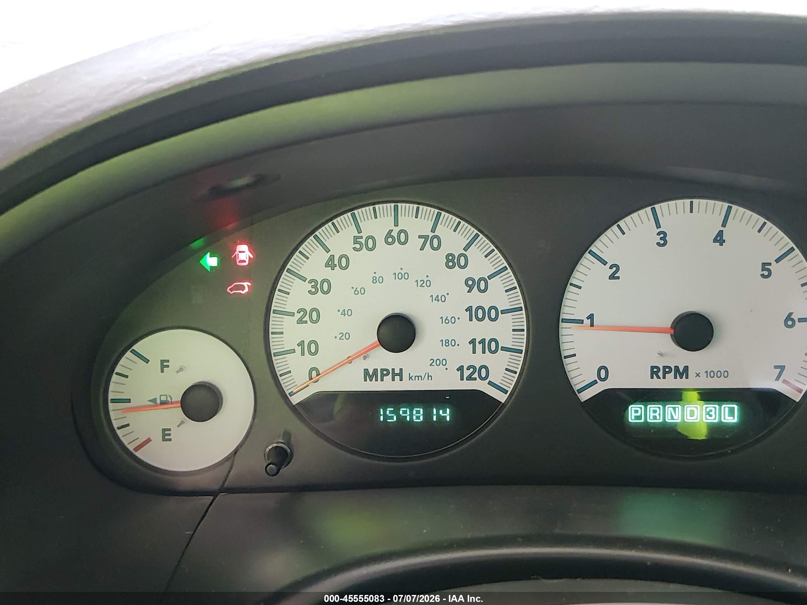 2007 Dodge Grand Caravan Sxt Blue vin: 2D8GP44L07R110263