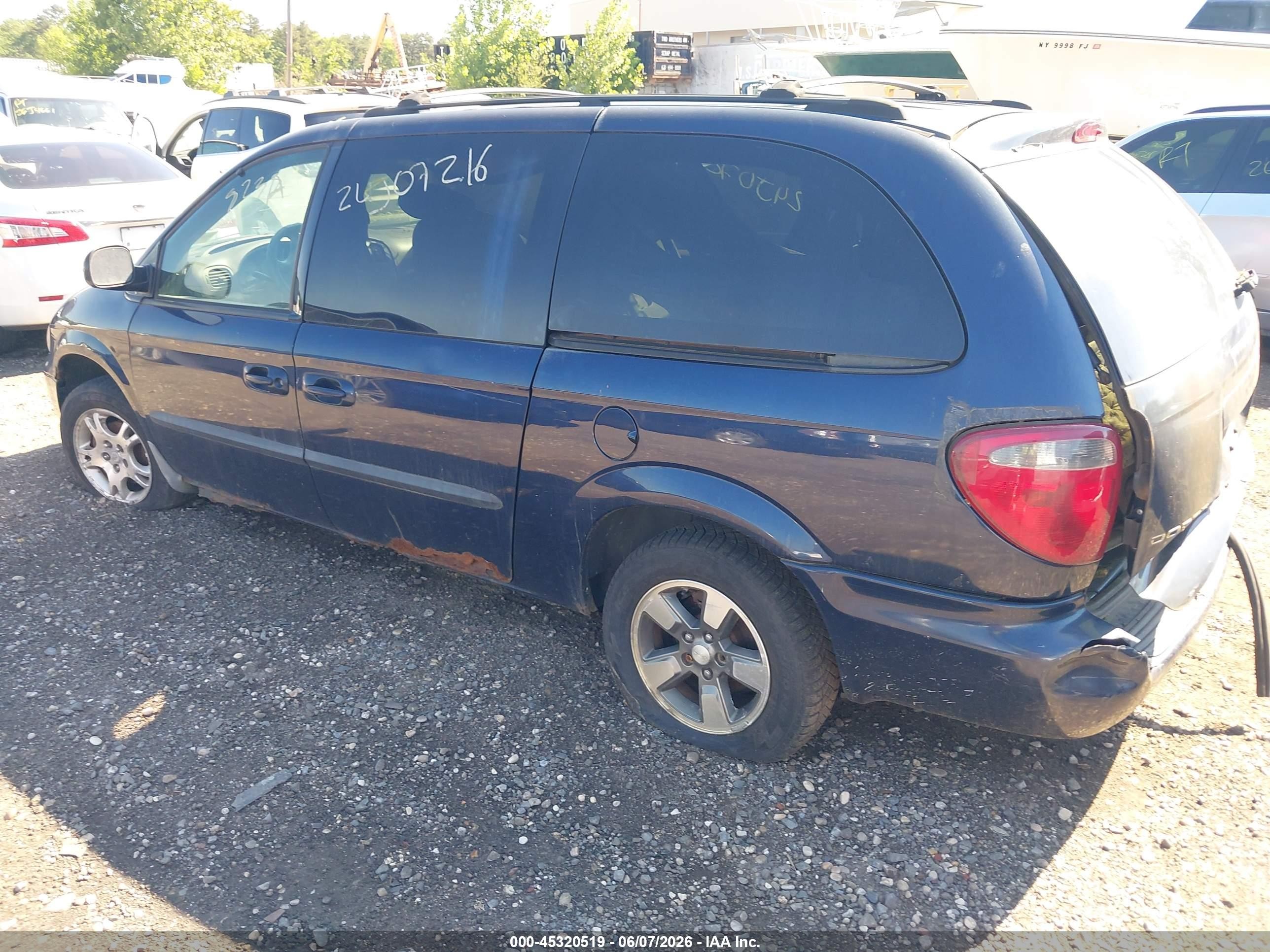 2003 Dodge Grand Caravan Sport Blue vin: 2D8GP44L23R328635
