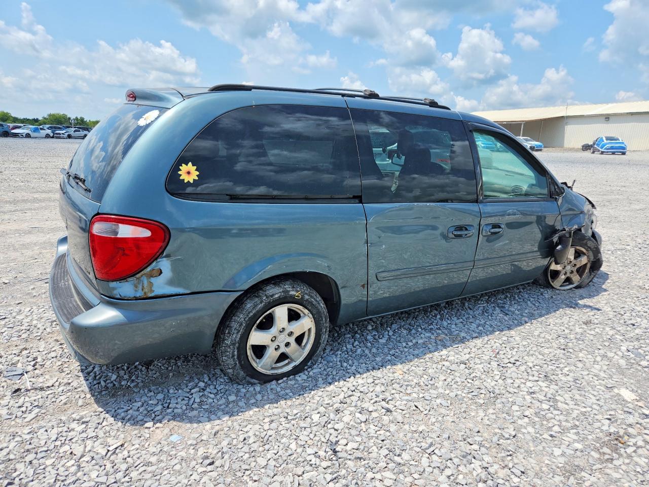 2006 Dodge Grand Caravan Sxt Blue vin: 2D8GP44L66R773044