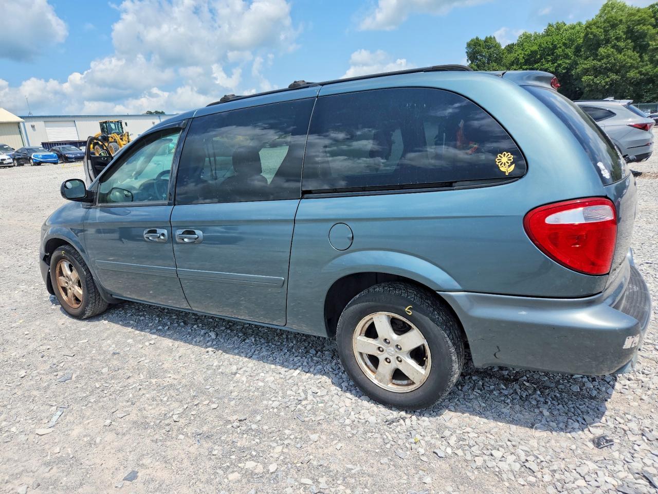 2006 Dodge Grand Caravan Sxt Blue vin: 2D8GP44L66R773044
