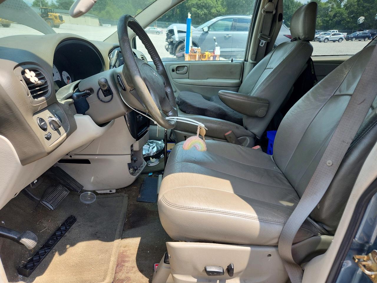 2006 Dodge Grand Caravan Sxt Blue vin: 2D8GP44L66R773044