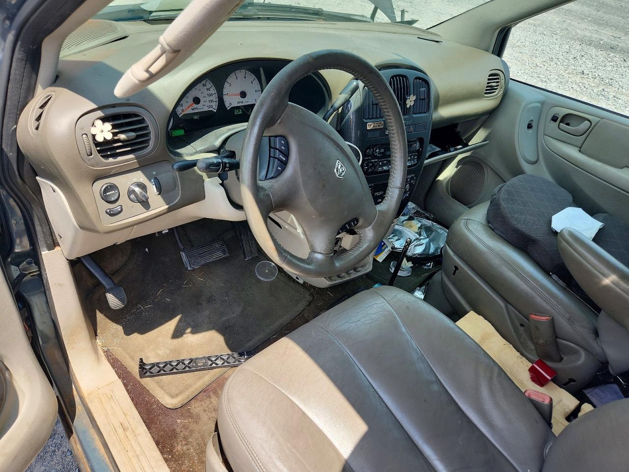2006 Dodge Grand Caravan Sxt Blue vin: 2D8GP44L66R773044