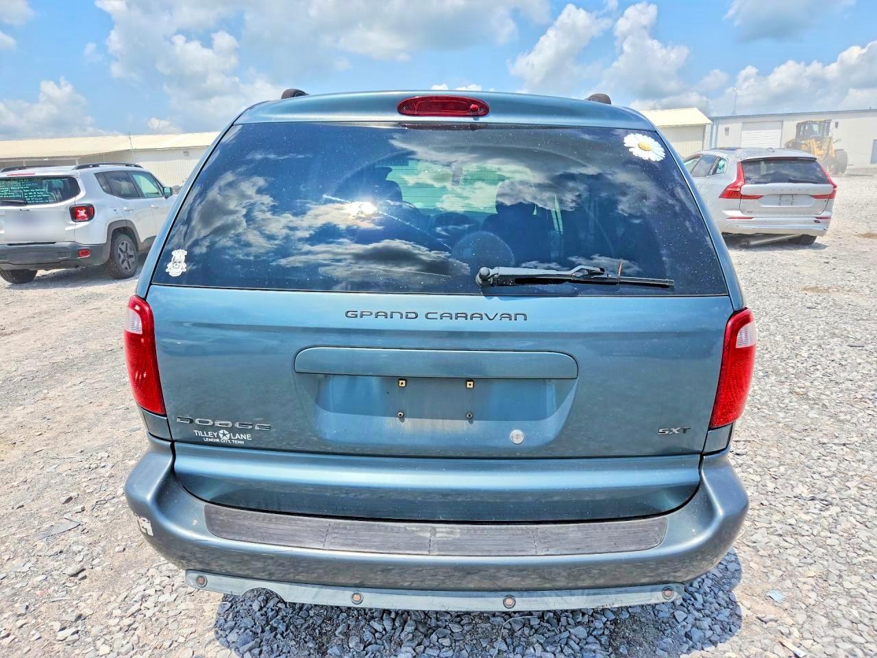 2006 Dodge Grand Caravan Sxt Blue vin: 2D8GP44L66R773044