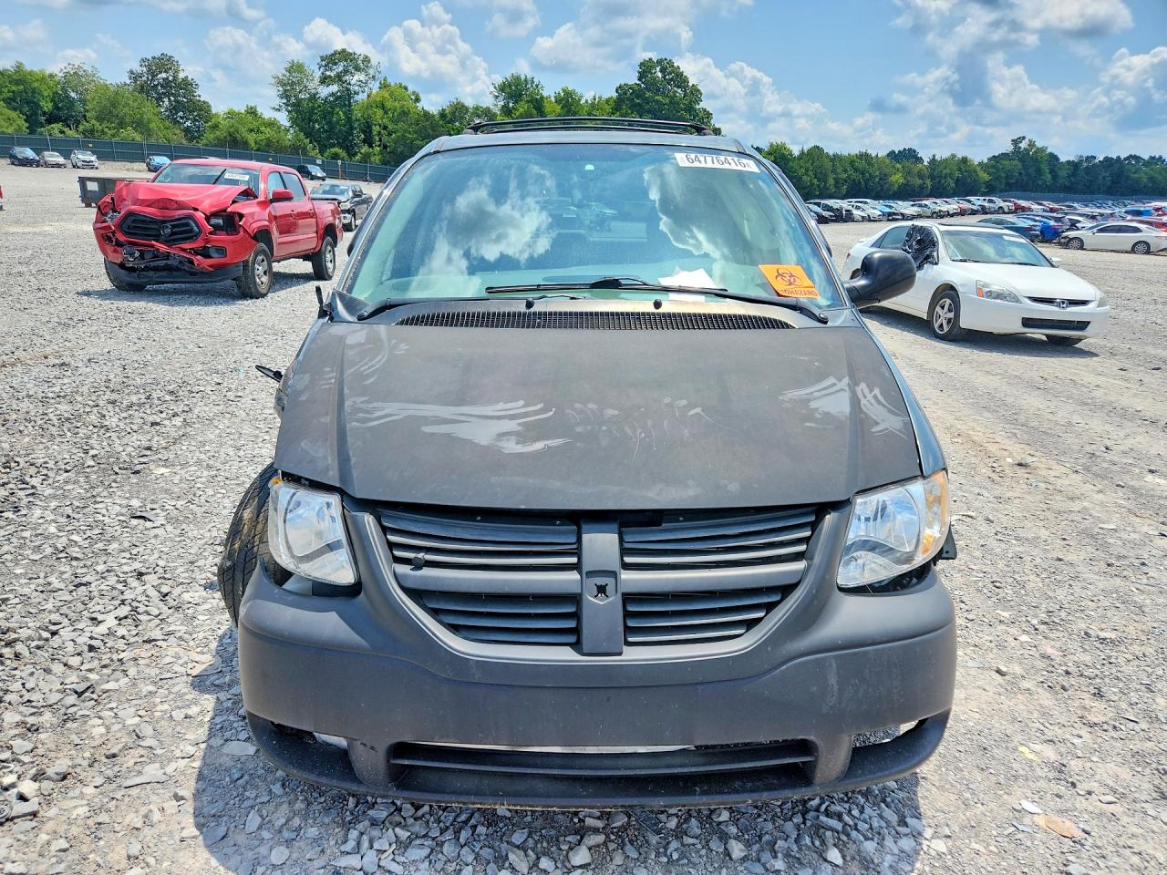 2006 Dodge Grand Caravan Sxt Blue vin: 2D8GP44L66R773044
