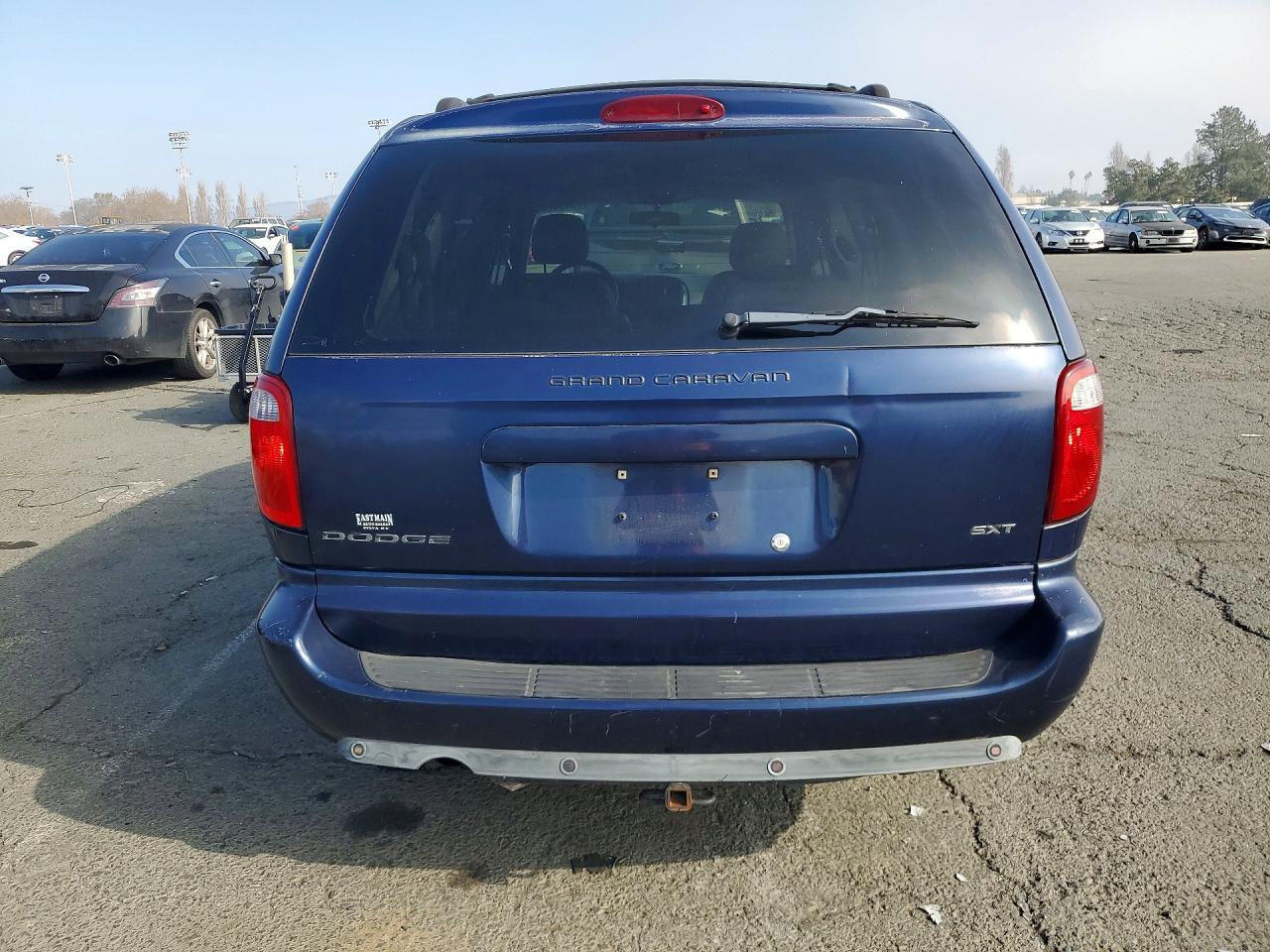 2006 Dodge Grand Caravan Sxt Blue vin: 2D8GP44L66R869675