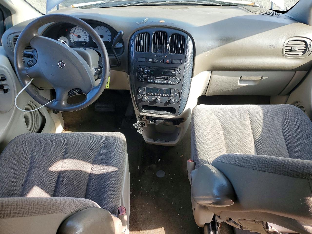 2006 Dodge Grand Caravan Sxt Blue vin: 2D8GP44L66R869675