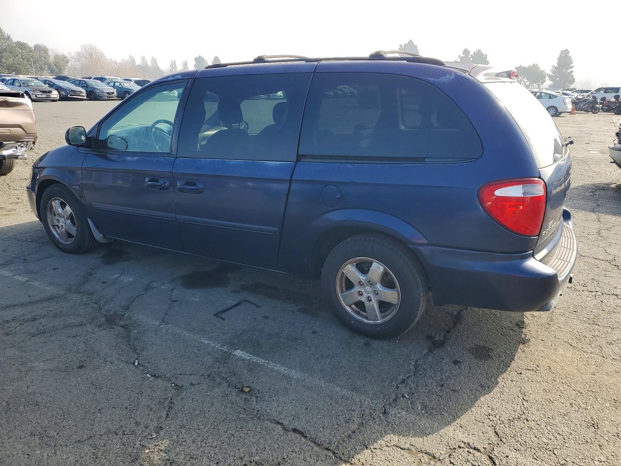 2006 Dodge Grand Caravan Sxt Blue vin: 2D8GP44L66R869675