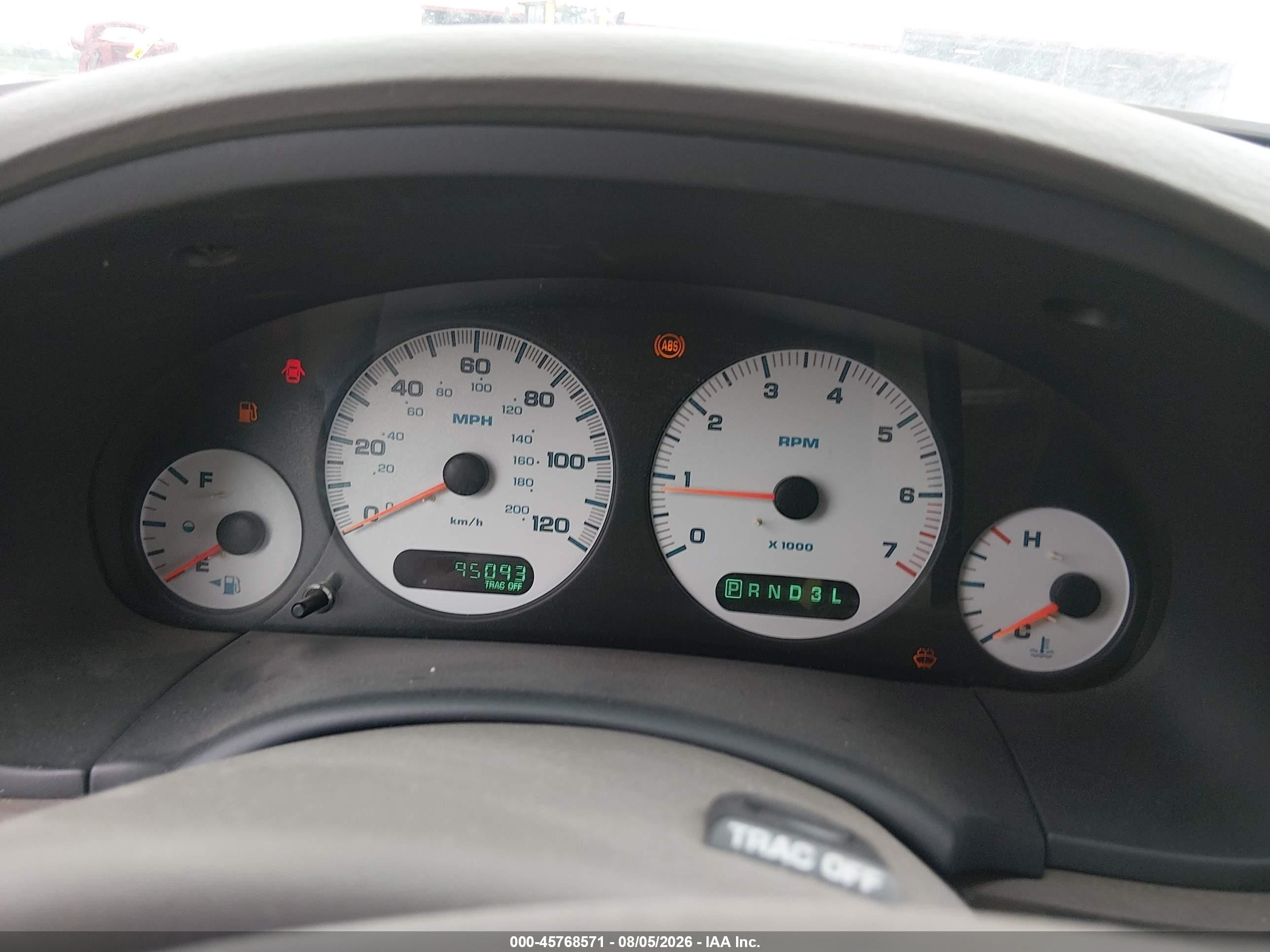 2003 Dodge Grand Caravan Es Green vin: 2D8GP54L43R343918