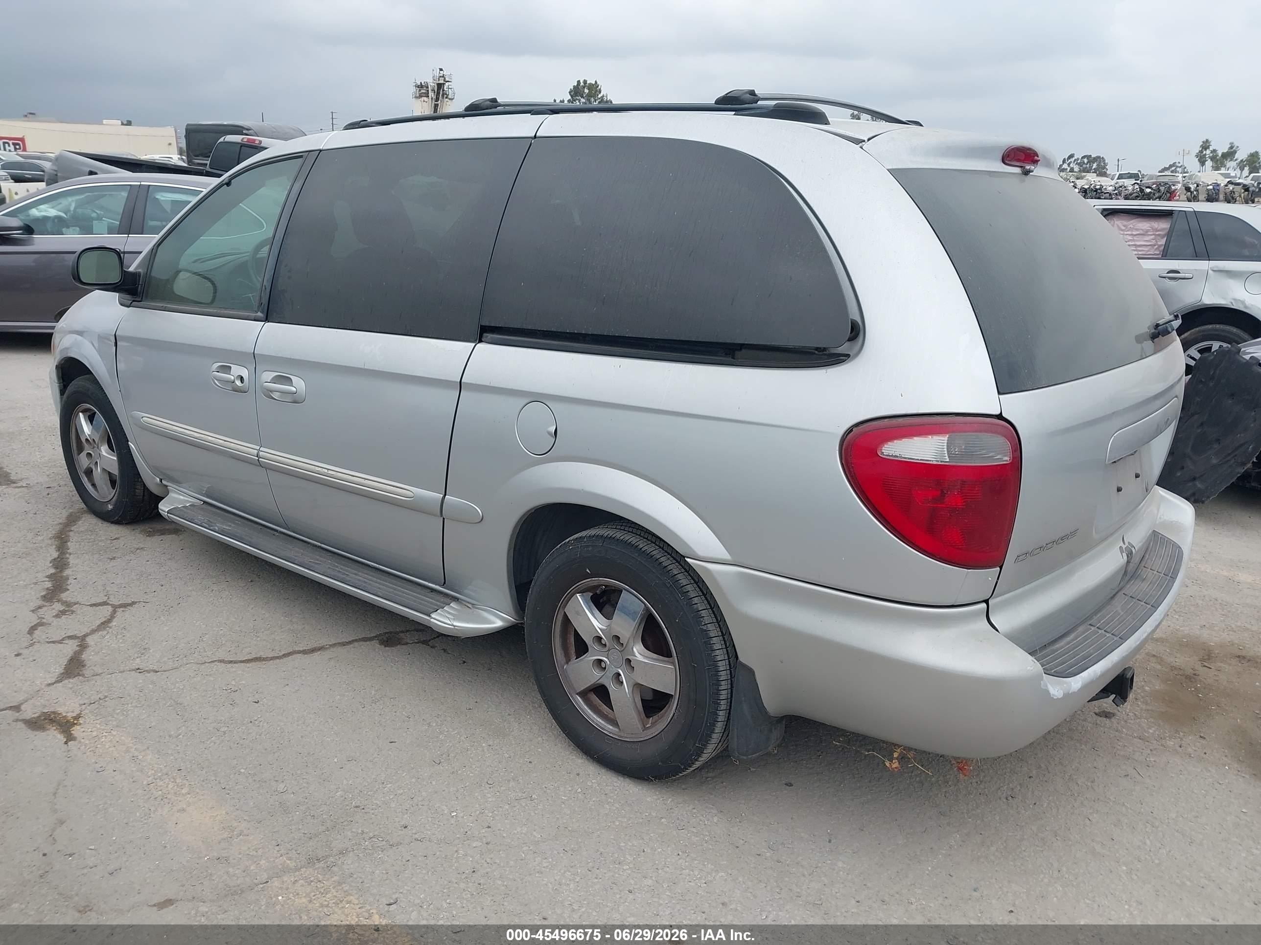 2003 Dodge Grand Caravan Es Silver vin: 2D8GP54L73R371261