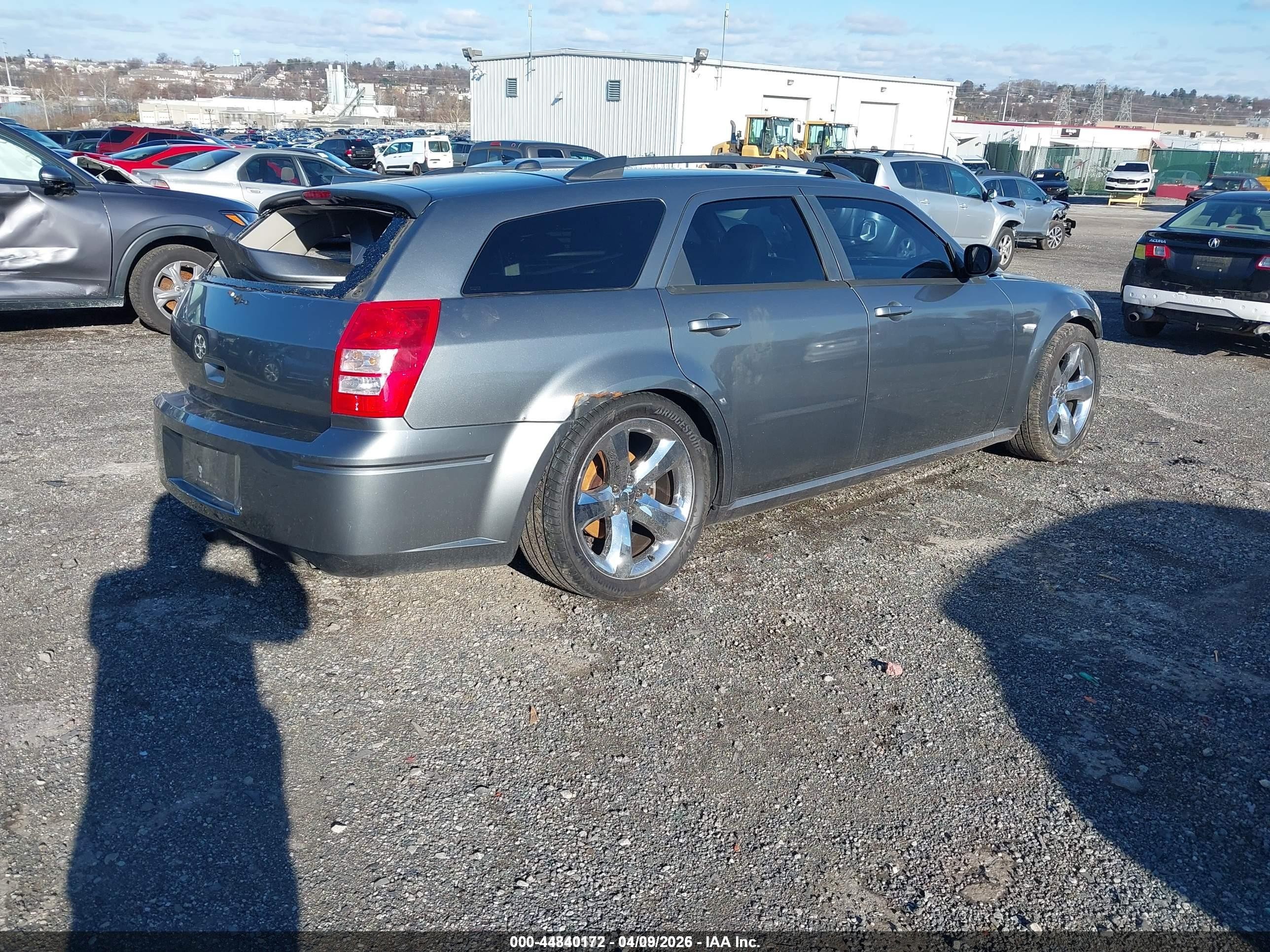 2005 Dodge Magnum Rt Black vin: 2D8GV58295H545668