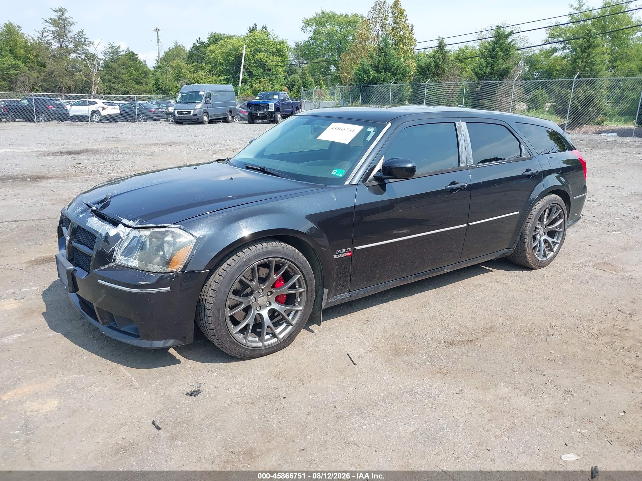 2006 Dodge Magnum Srt8 Черный vin: 2D8GV773X6H339542