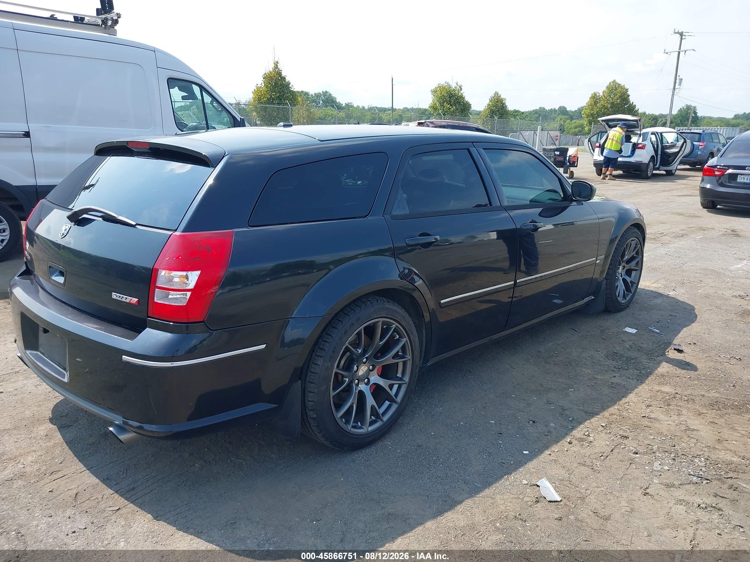 2006 Dodge Magnum Srt8 Черный vin: 2D8GV773X6H339542
