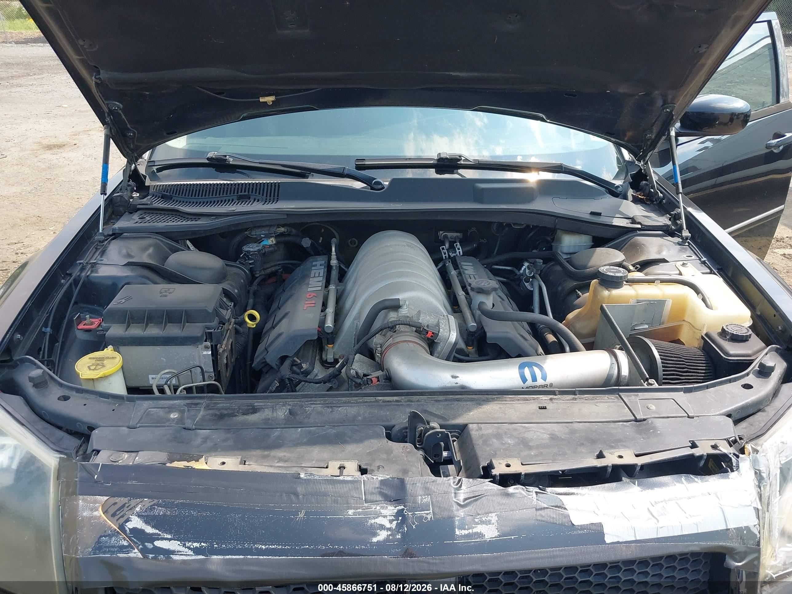 2006 Dodge Magnum Srt8 Черный vin: 2D8GV773X6H339542