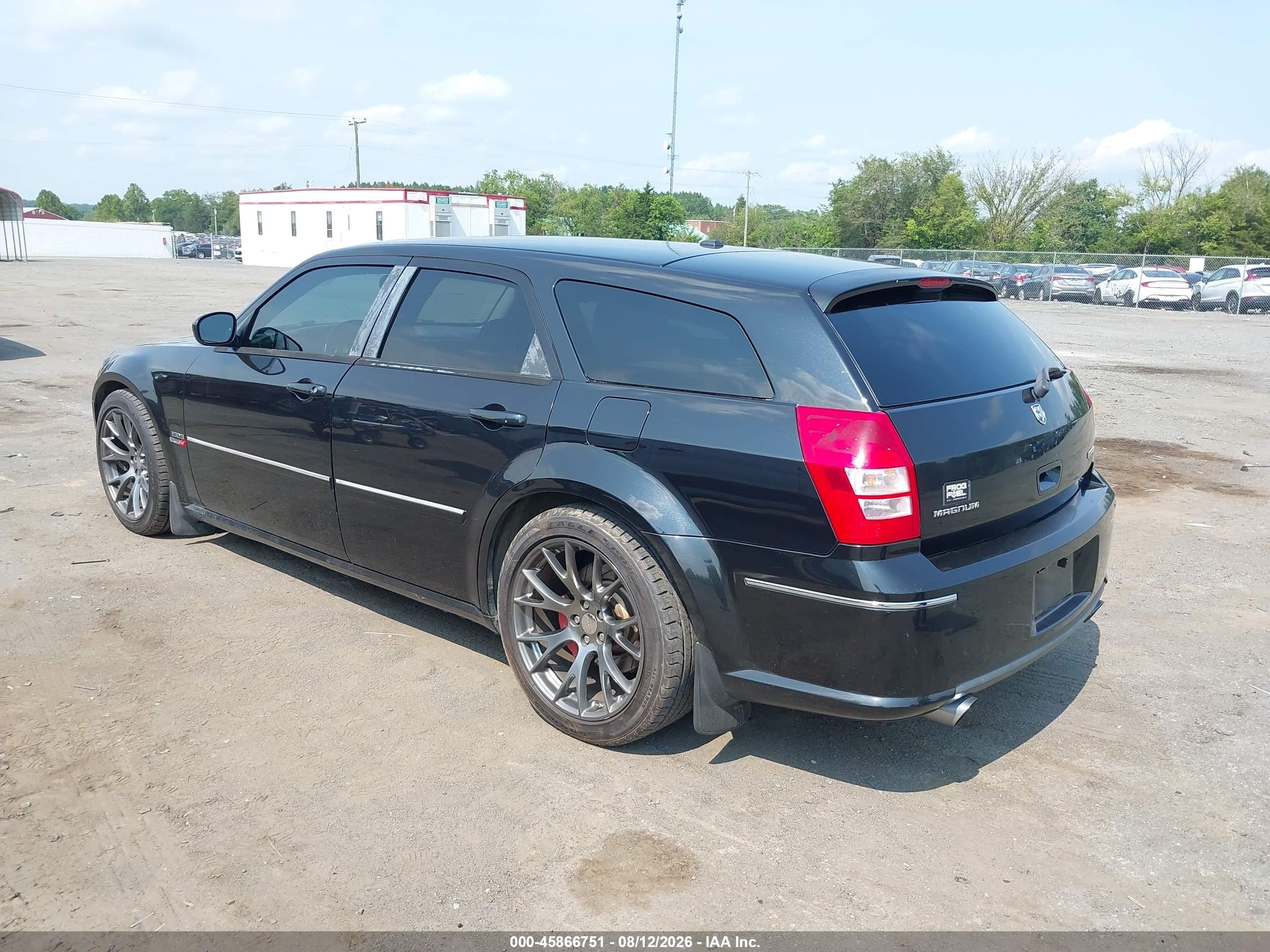 2006 Dodge Magnum Srt8 Черный vin: 2D8GV773X6H339542