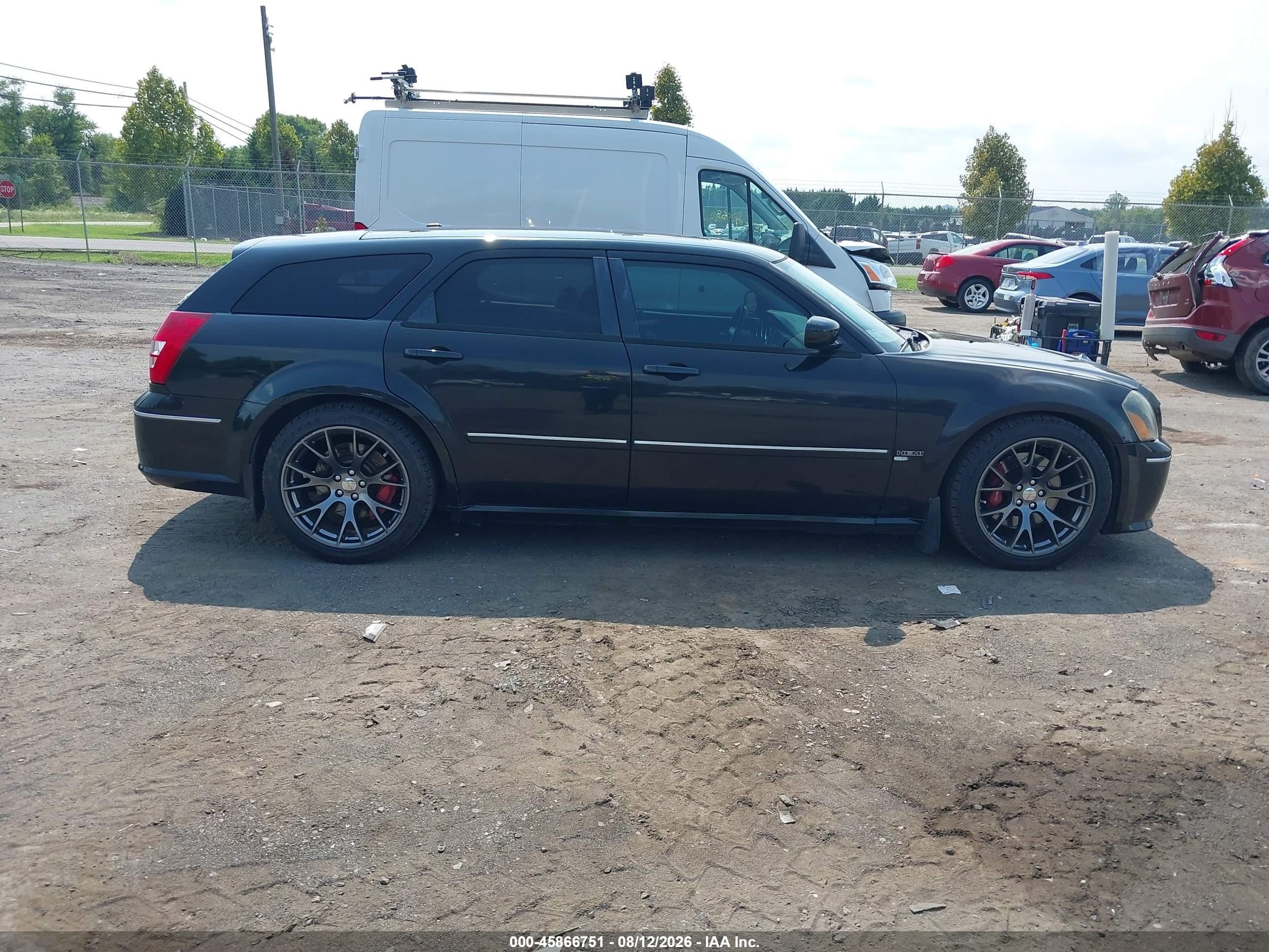 2006 Dodge Magnum Srt8 Черный vin: 2D8GV773X6H339542