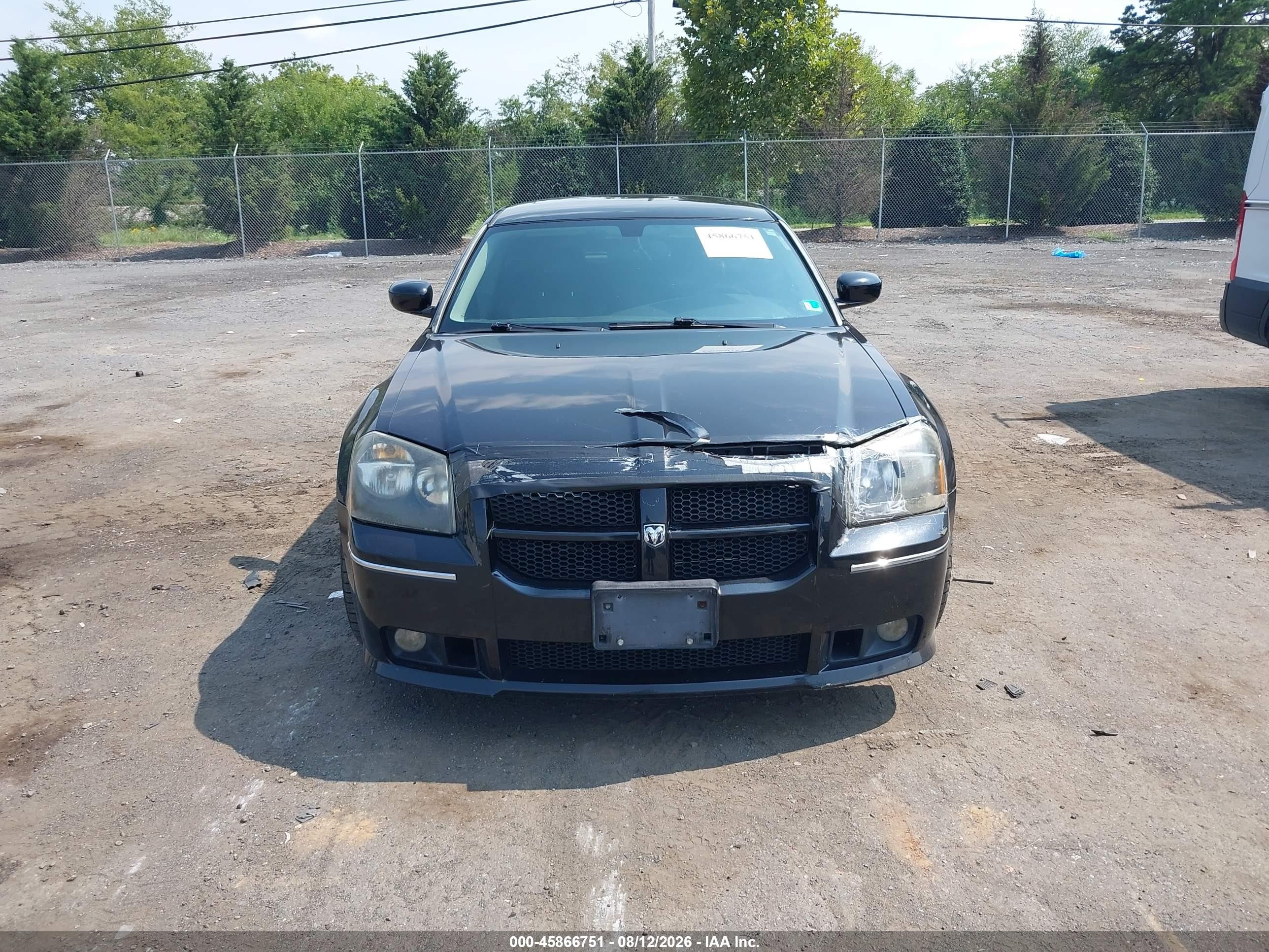 2006 Dodge Magnum Srt8 Черный vin: 2D8GV773X6H339542
