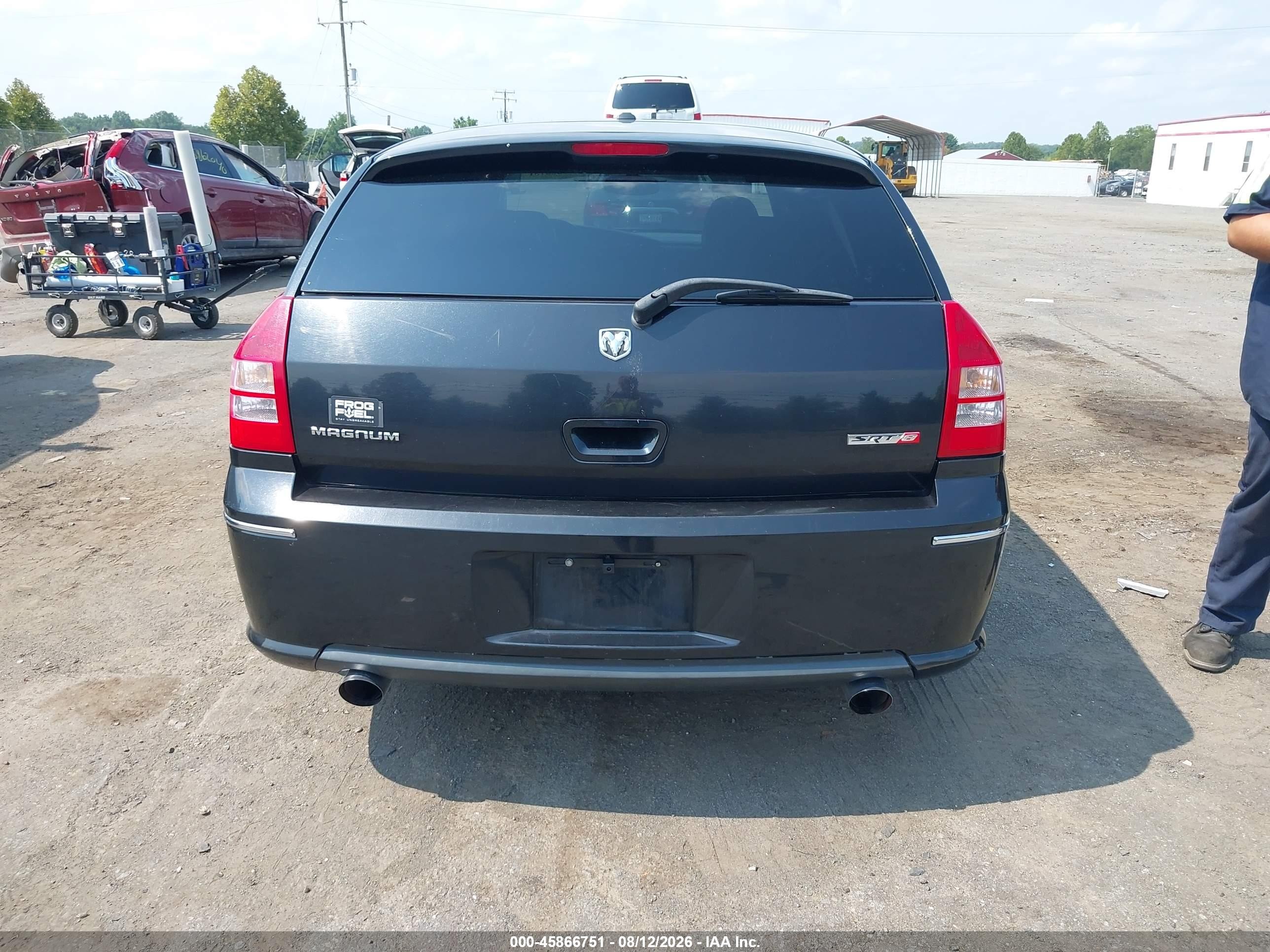 2006 Dodge Magnum Srt8 Черный vin: 2D8GV773X6H339542
