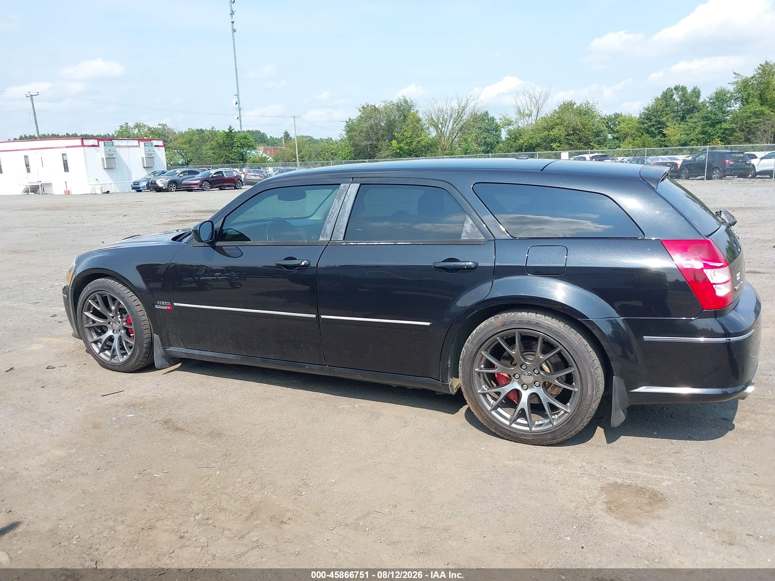 2006 Dodge Magnum Srt8 Черный vin: 2D8GV773X6H339542