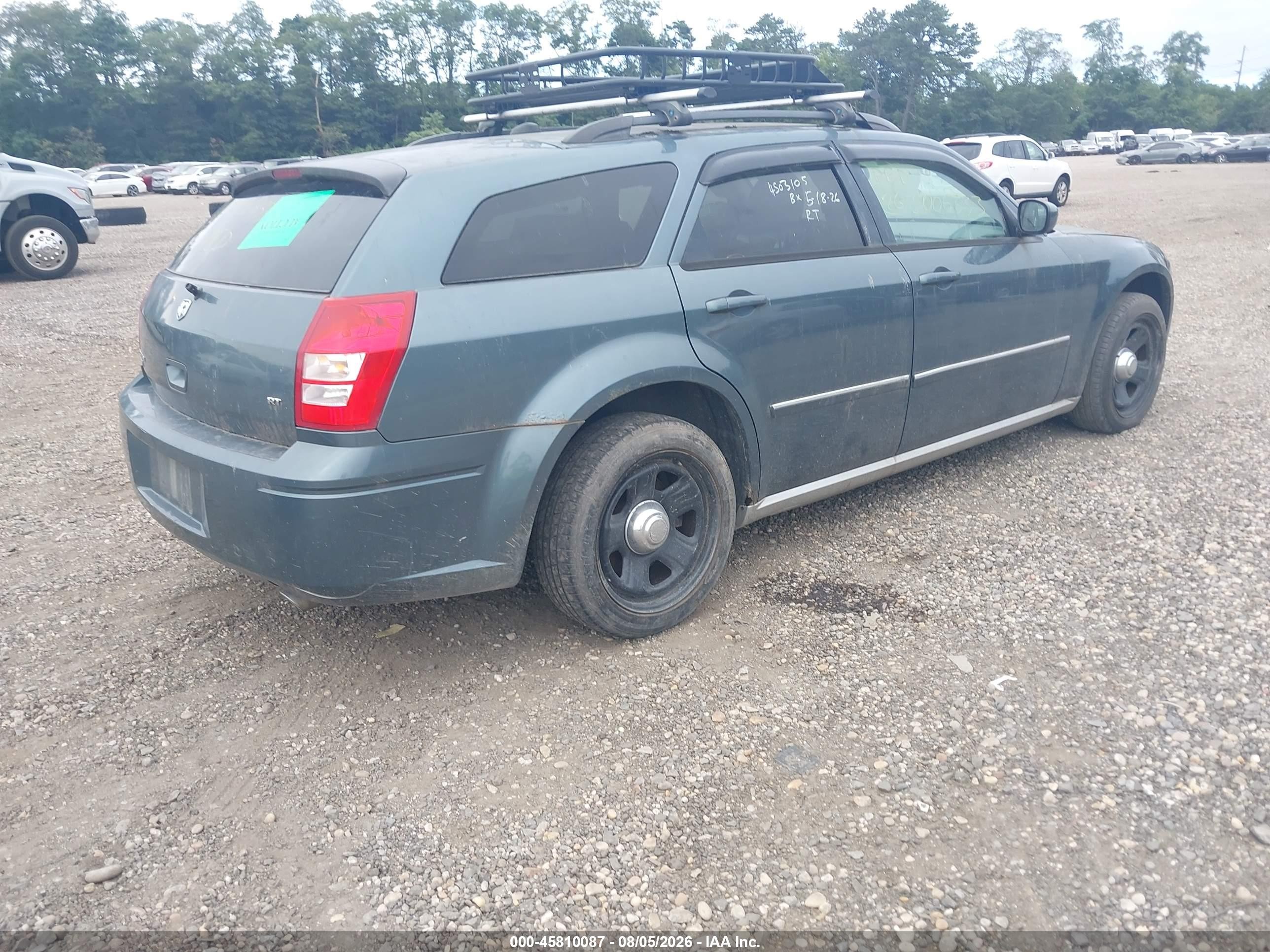 2005 Dodge Magnum Rt Light Blue vin: 2D8GZ58235H611233