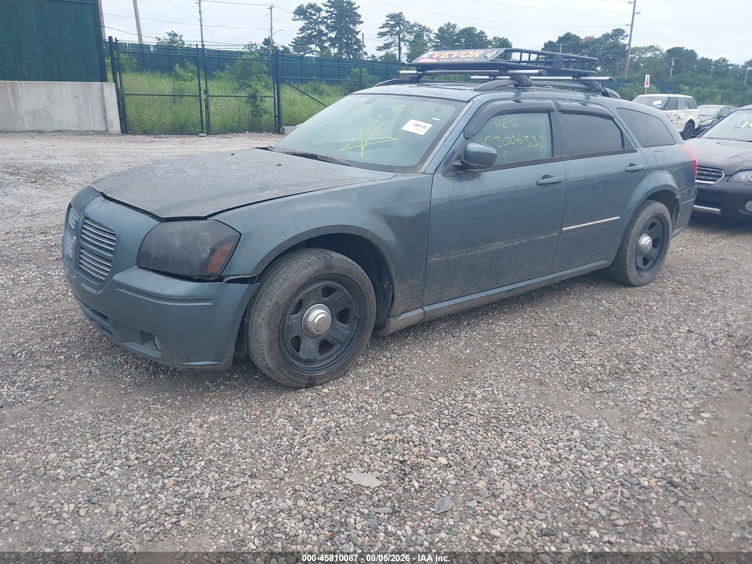 2005 Dodge Magnum Rt Light Blue vin: 2D8GZ58235H611233