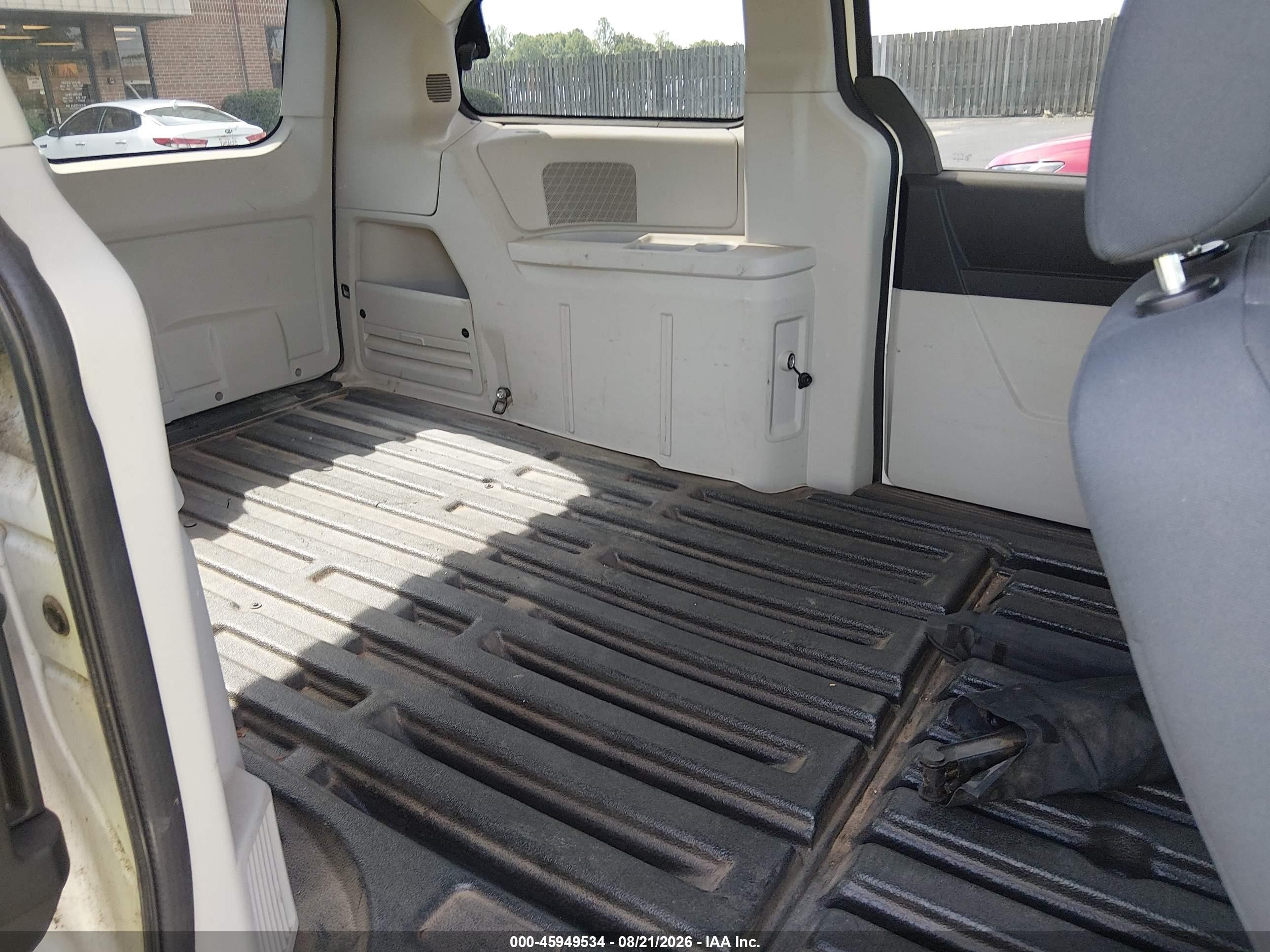 2009 Dodge Grand Caravan Cv White vin: 2D8HN11E29R703947