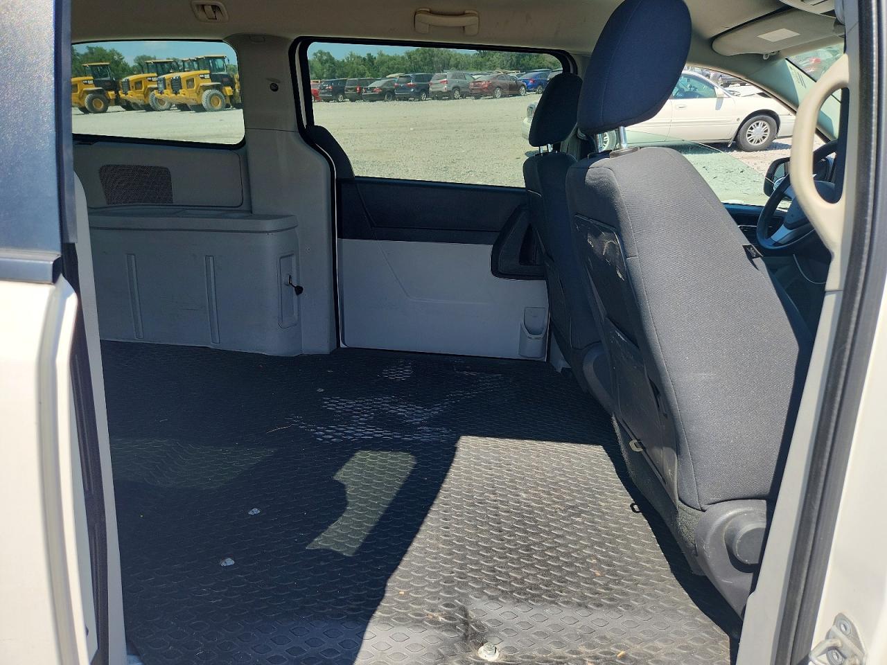 2009 Dodge Grand Caravan C/v White vin: 2D8HN11E99R698794