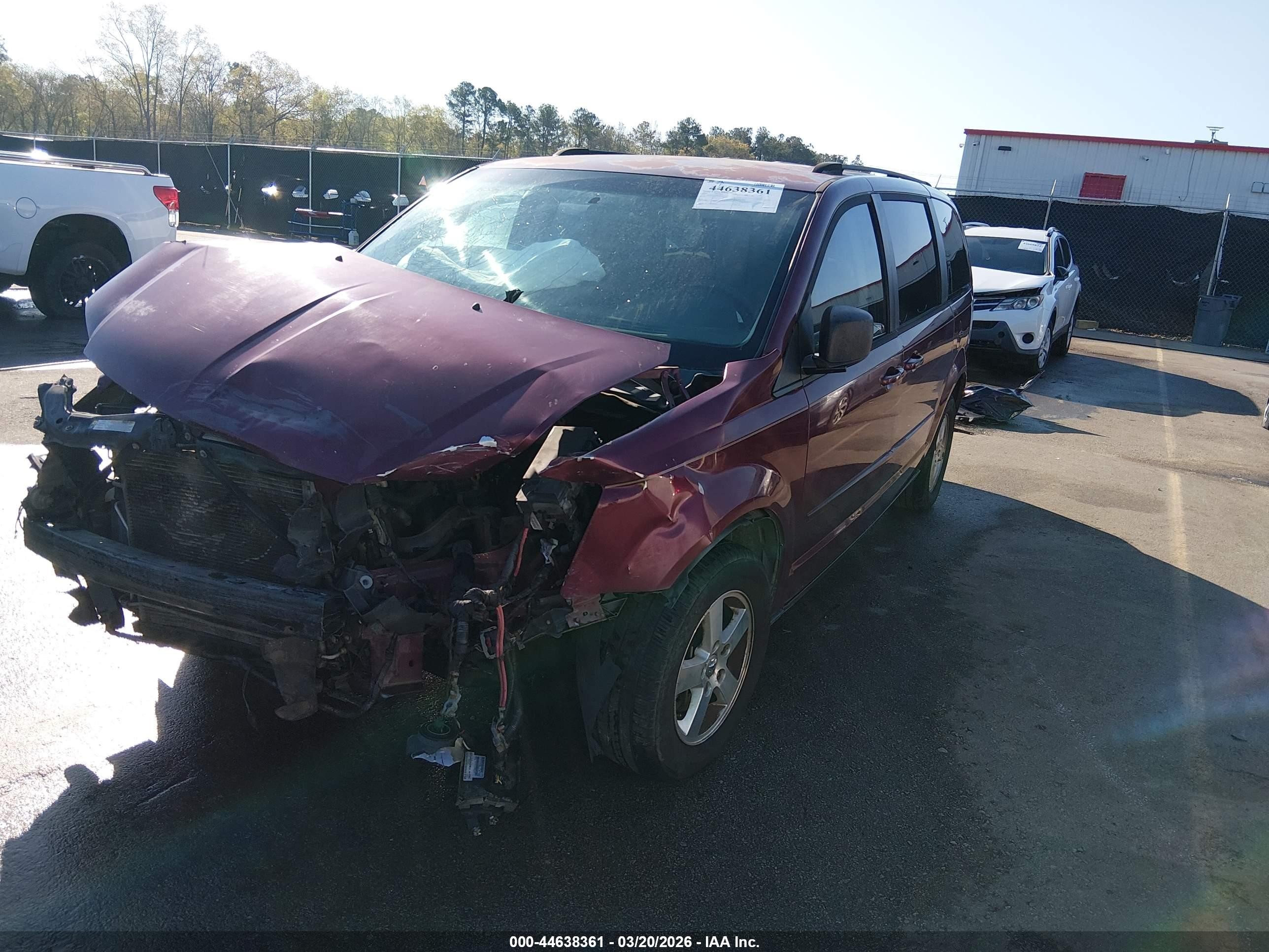 2009 Dodge Grand Caravan Se Burgundy vin: 2D8HN44E09R516655