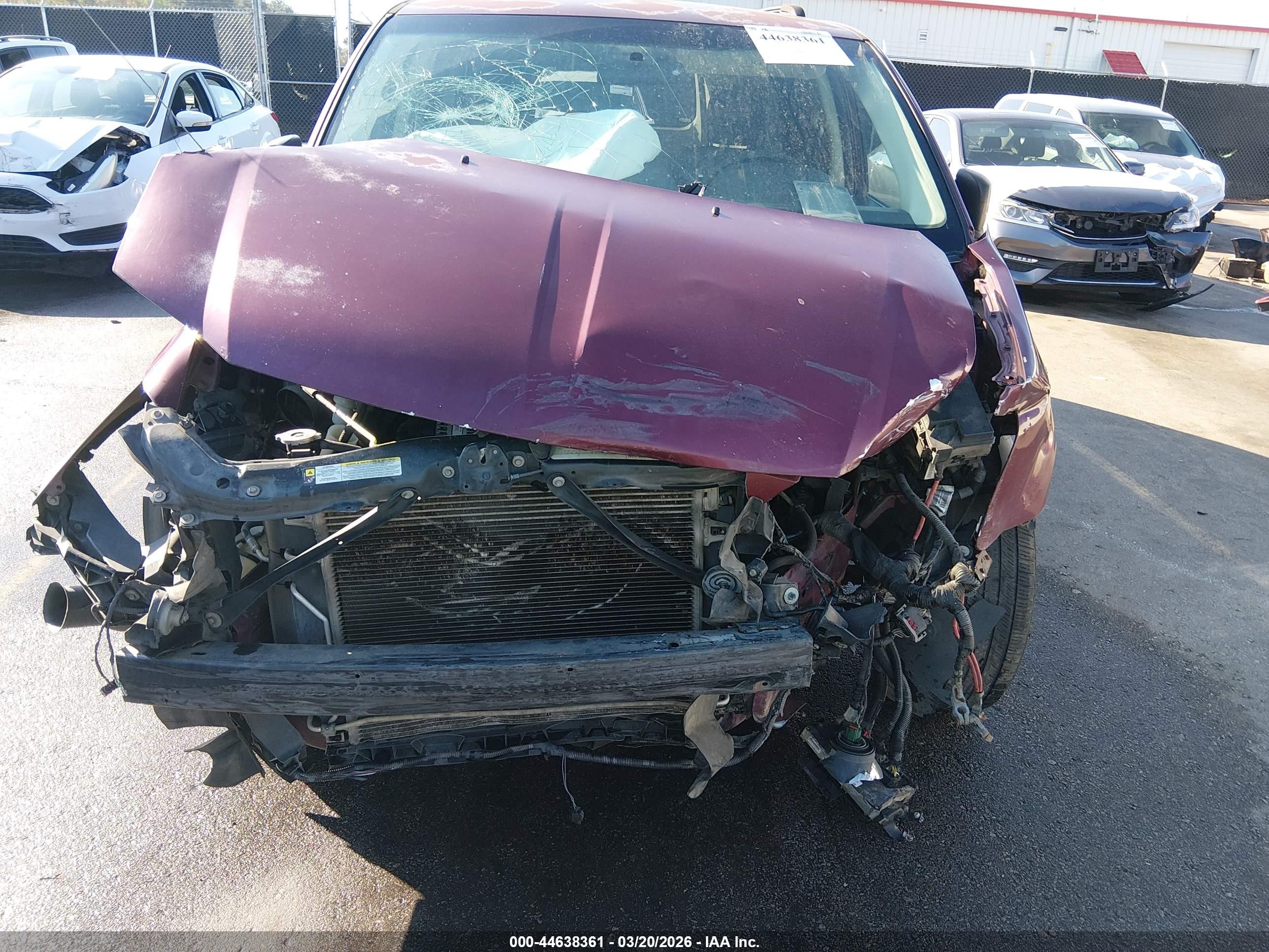 2009 Dodge Grand Caravan Se Burgundy vin: 2D8HN44E09R516655