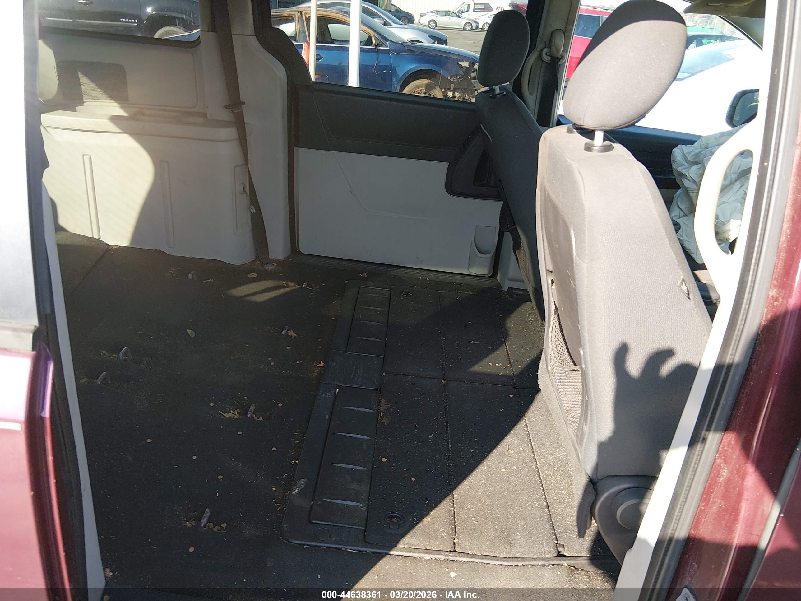 2009 Dodge Grand Caravan Se Burgundy vin: 2D8HN44E09R516655