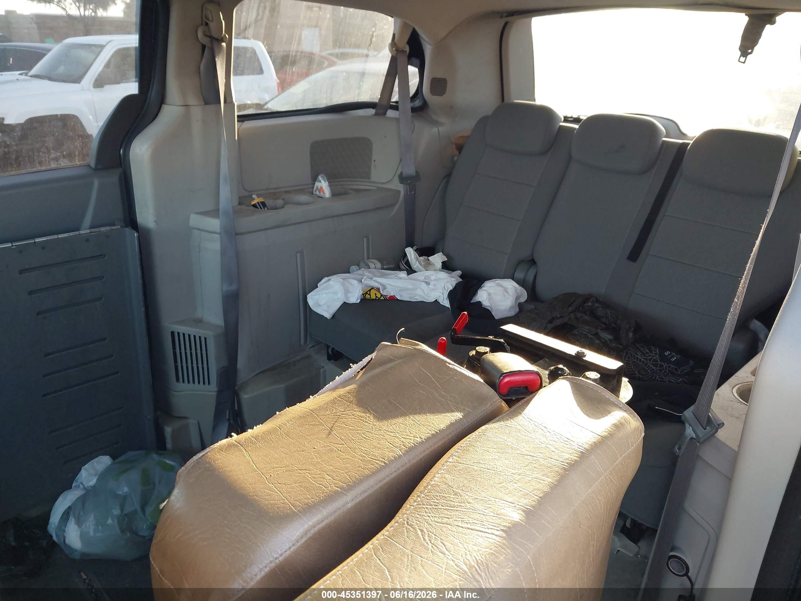 2009 Dodge Grand Caravan Se Blue vin: 2D8HN44E09R603701