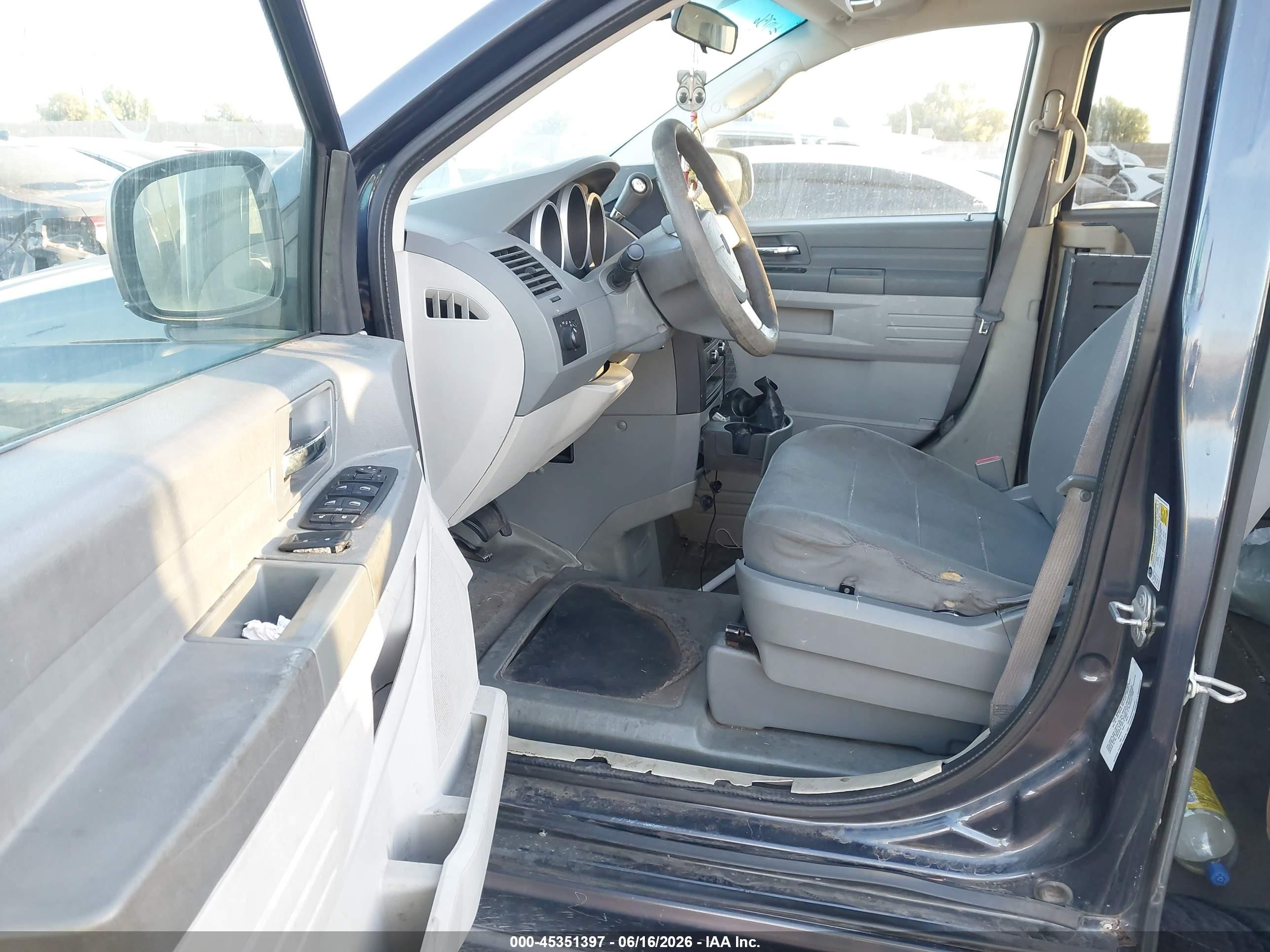 2009 Dodge Grand Caravan Se Blue vin: 2D8HN44E09R603701