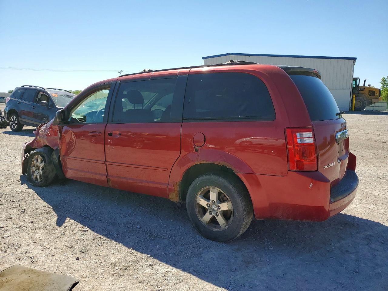 2009 Dodge Grand Caravan Se Red vin: 2D8HN44E09R655510