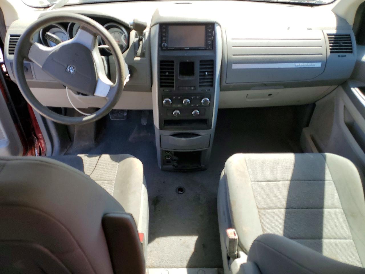 2009 Dodge Grand Caravan Se Red vin: 2D8HN44E09R655510