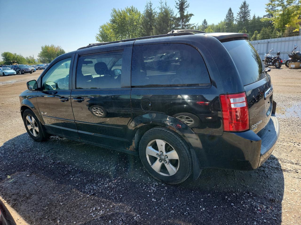 2009 Dodge Grand Caravan Se Black vin: 2D8HN44E09R699264