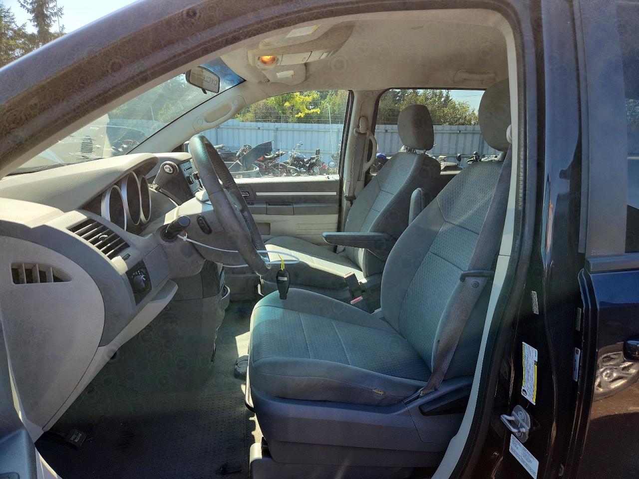 2009 Dodge Grand Caravan Se Black vin: 2D8HN44E09R699264