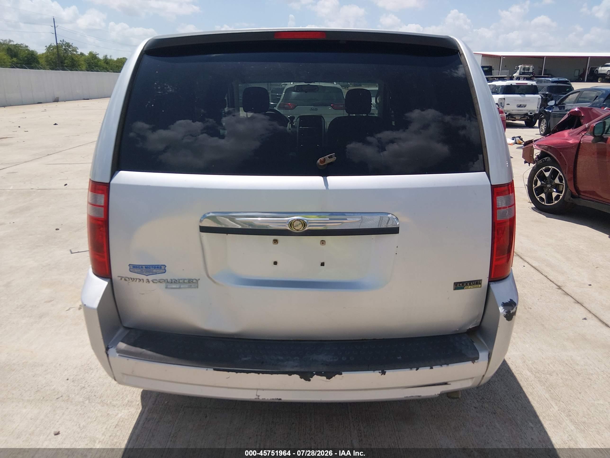 2009 Dodge Grand Caravan Se Silver vin: 2D8HN44E19R641602
