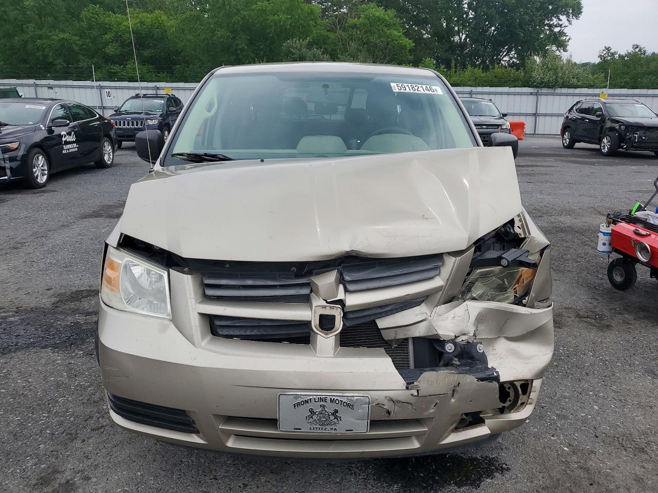 2009 Dodge Grand Caravan Se Gold vin: 2D8HN44E19R658707