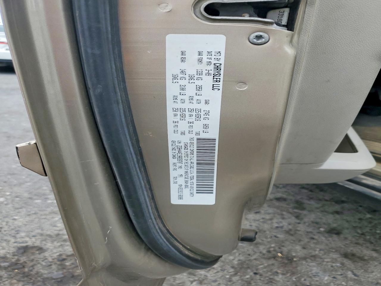 2009 Dodge Grand Caravan Se Gold vin: 2D8HN44E19R658707