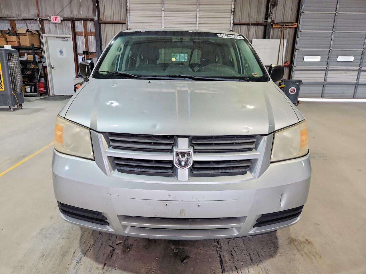 2009 Dodge Grand Caravan Se Silver vin: 2D8HN44E29R658750
