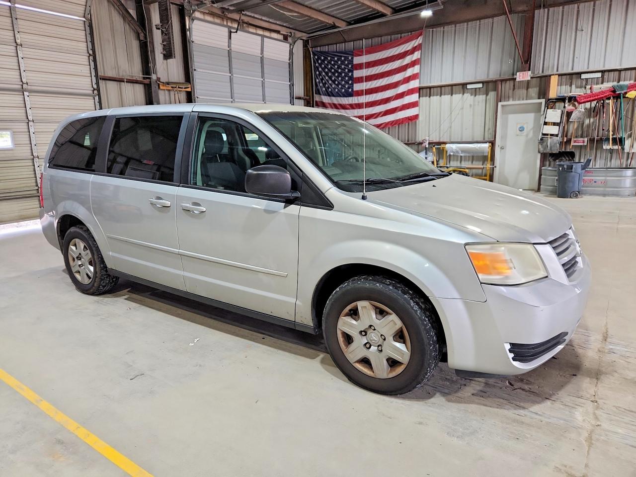 2009 Dodge Grand Caravan Se Silver vin: 2D8HN44E29R658750